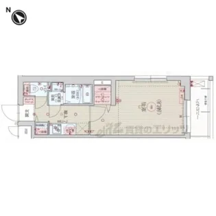 ベラジオ雅び京都洛北ガーデン【1階】の間取り