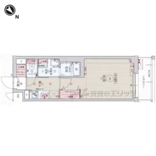 べラジオ雅び京都洛北ガーデン【316号室】の間取り