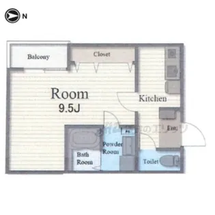 Rita椥辻【2階】の間取り