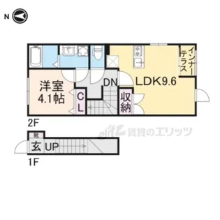 セレーノ石山【2階】の間取り