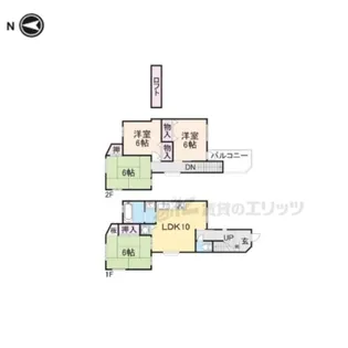 奈良県橿原市曽我町【一戸建】の間取り