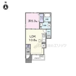 casaかしば【1階】の間取り