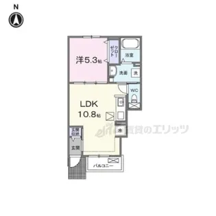 casaかしば【1階】の間取り