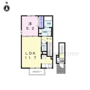 casaかしば【2階】の間取り