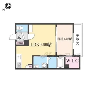 モアニ【102号室】の間取り