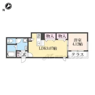 モアニ【103号室】の間取り