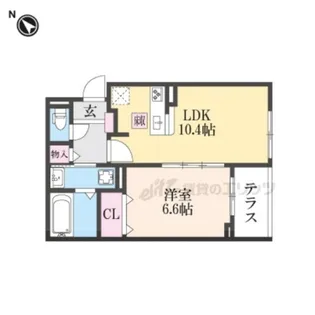 サンロイヤルⅠ【1階】の間取り