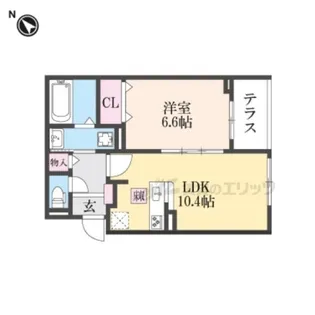 サンロイヤルⅠ【3階】の間取り