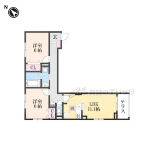 サンロイヤルⅠ【1階】の間取り