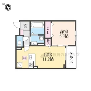 サンロイヤル?【3階】の間取り