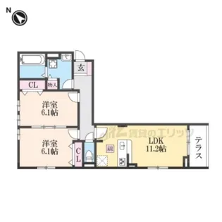 サンロイヤル?【3階】の間取り
