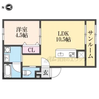 Grove Noa【2階】の間取り