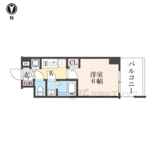 プロヴィスタ京都西院【11階】の間取り