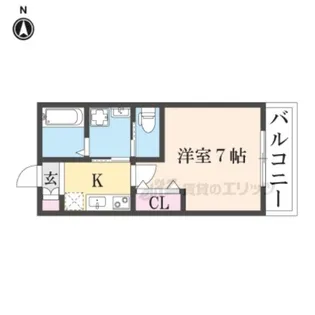 INOVE吉松EAST【3階】の間取り