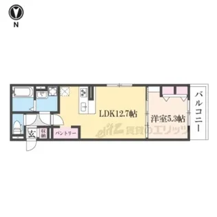 D-ROOM平井B棟【302号室】の間取り