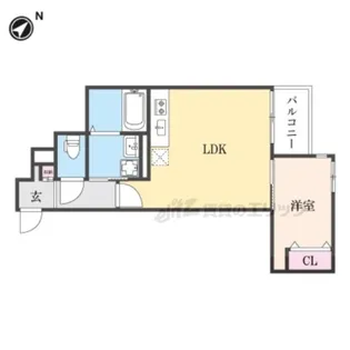 ALEGRIA草津【304号室】の間取り