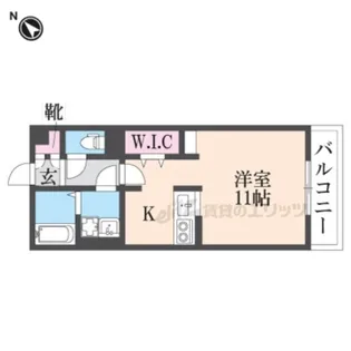 ル・トレゾア【1階】の間取り