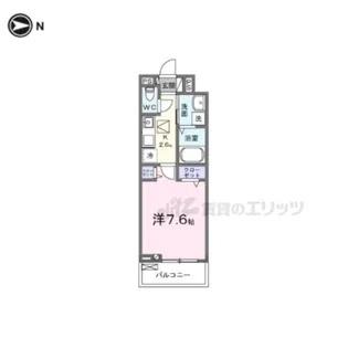 アロッジオ瀬田【2階】の間取り