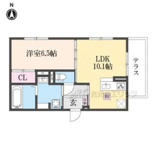 GRAMM西伊達【1階】の間取り
