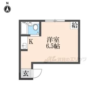 大宝小阪CTハウス【311号室】の間取り