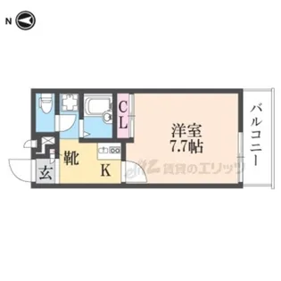 レオパレスサンシャイン箕輪【302号室】の間取り