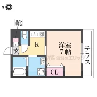 ハイツForYouⅡ【105号室】の間取り