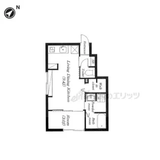 ブエナカーサ三雲【103号室】の間取り