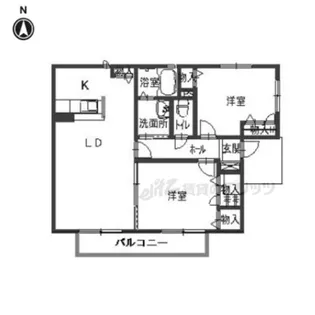 イデアルコート【101号室】の間取り