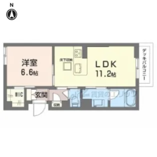 シャーメゾンアイメール【1階】の間取り