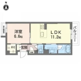 シャーメゾンアイメール【2階】の間取り