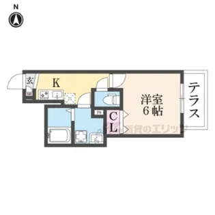 ジーメゾン十条ウエスト【1階】の間取り