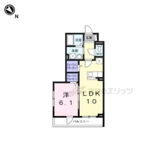 ヒカルサ尼崎神崎町【3階】の間取り