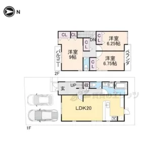 納所下野27-62(2期49号地)【戸建号室】の間取り