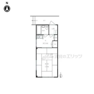 SONI HOUSE HANARE【WEST号室】の間取り