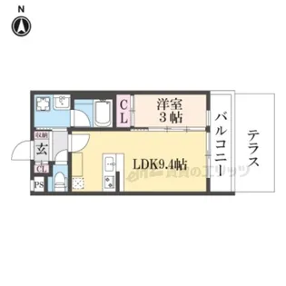 ESTRUTHKYOTO?【1階】の間取り