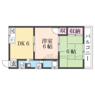 サニーハイツ【207号室】の間取り