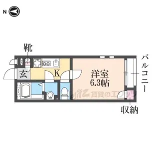 クレイノル レーヴ【2階】の間取り