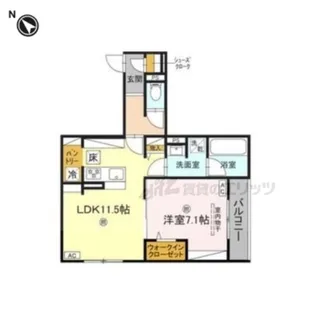 Chainon【1階】の間取り