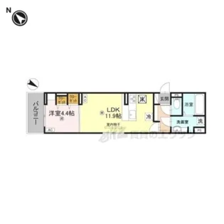 秀豊5号館【102号室】の間取り