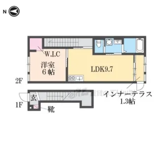 「La Pace」【2階】の間取り