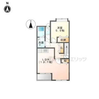 ルーラルハウス【202号室】の間取り