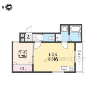 LIGARE【2階】の間取り