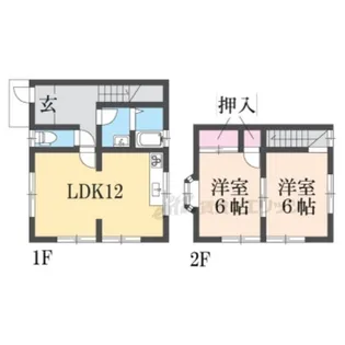 希望ヶ丘マンション【102号室】の間取り
