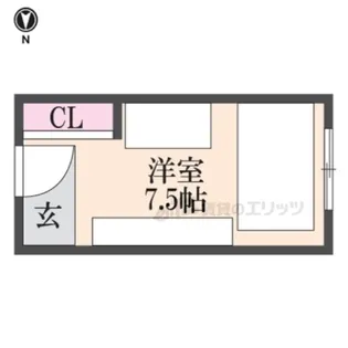 GOODROOM RESIDENCE 奈良【1階】の間取り