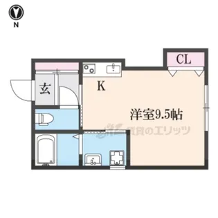 Queen staden AI【202号室】の間取り