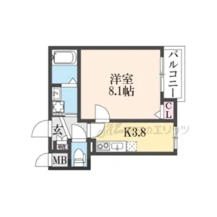 Gran Feliz【3階】の間取り