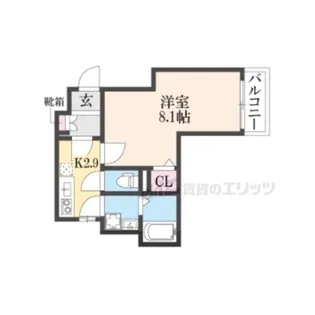 Gran Feliz【1階】の間取り