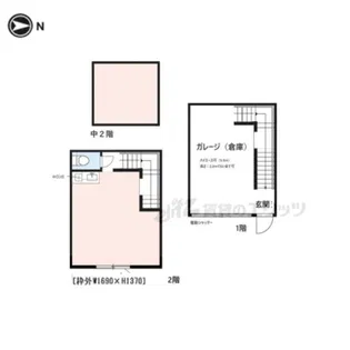 ラ・エアナ【0014号室】の間取り