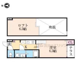 カデンツァ【1階】の間取り