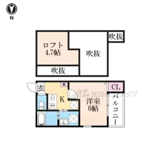 HALE MAHALO【2階】の間取り
